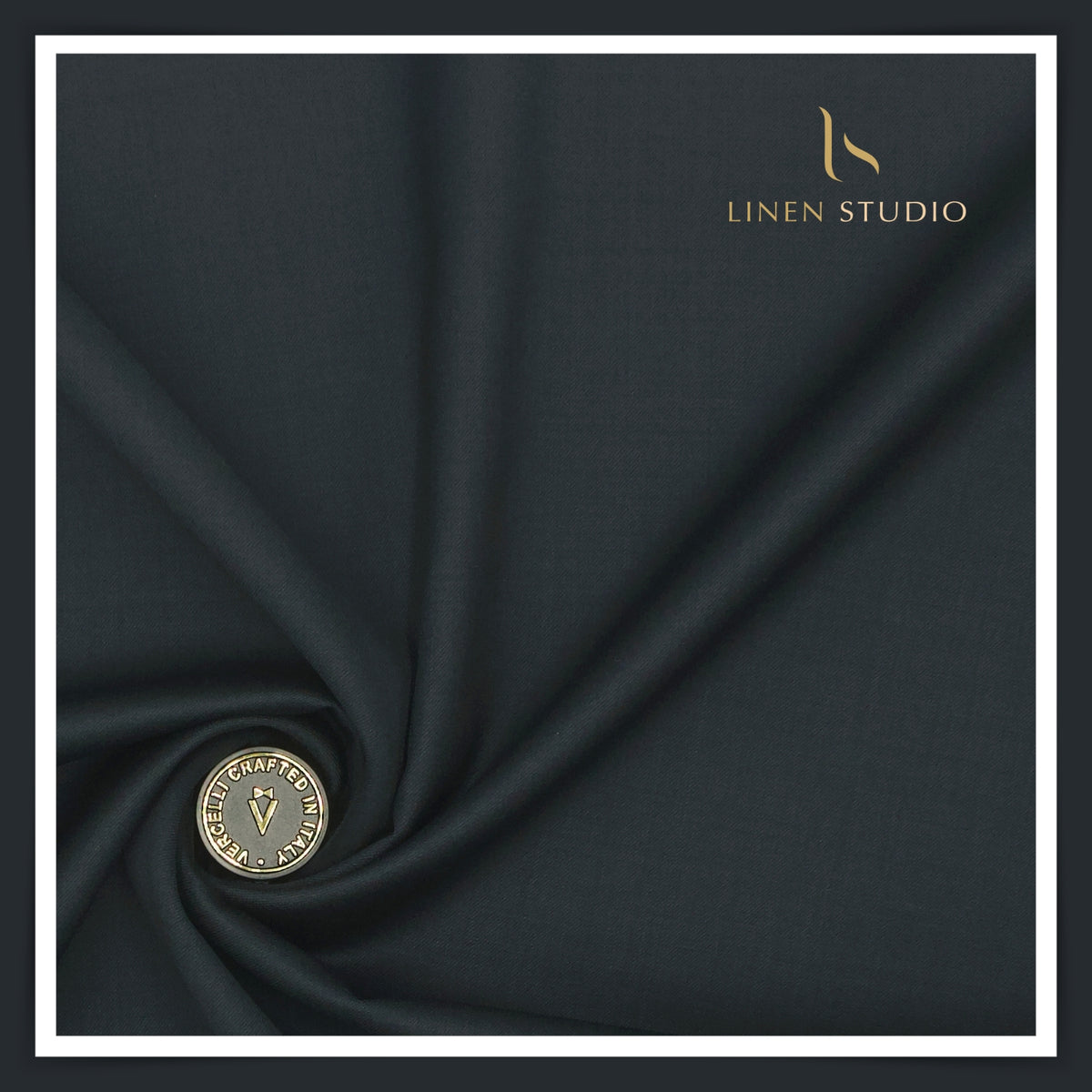 Vercelli Italy Latino Stretch 120's 50% Wool Rich Suiting 104 –55 (NEW)