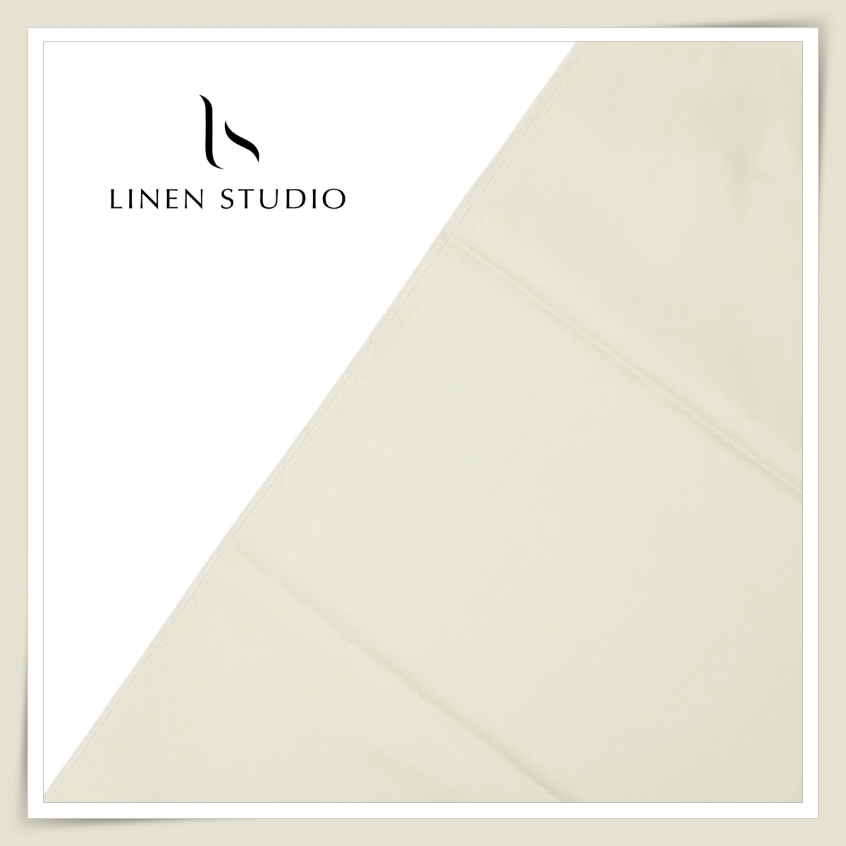100% Supima Cotton Shirting by Vercelli Italy - 80's White Rock Plain (FLAT RATE)