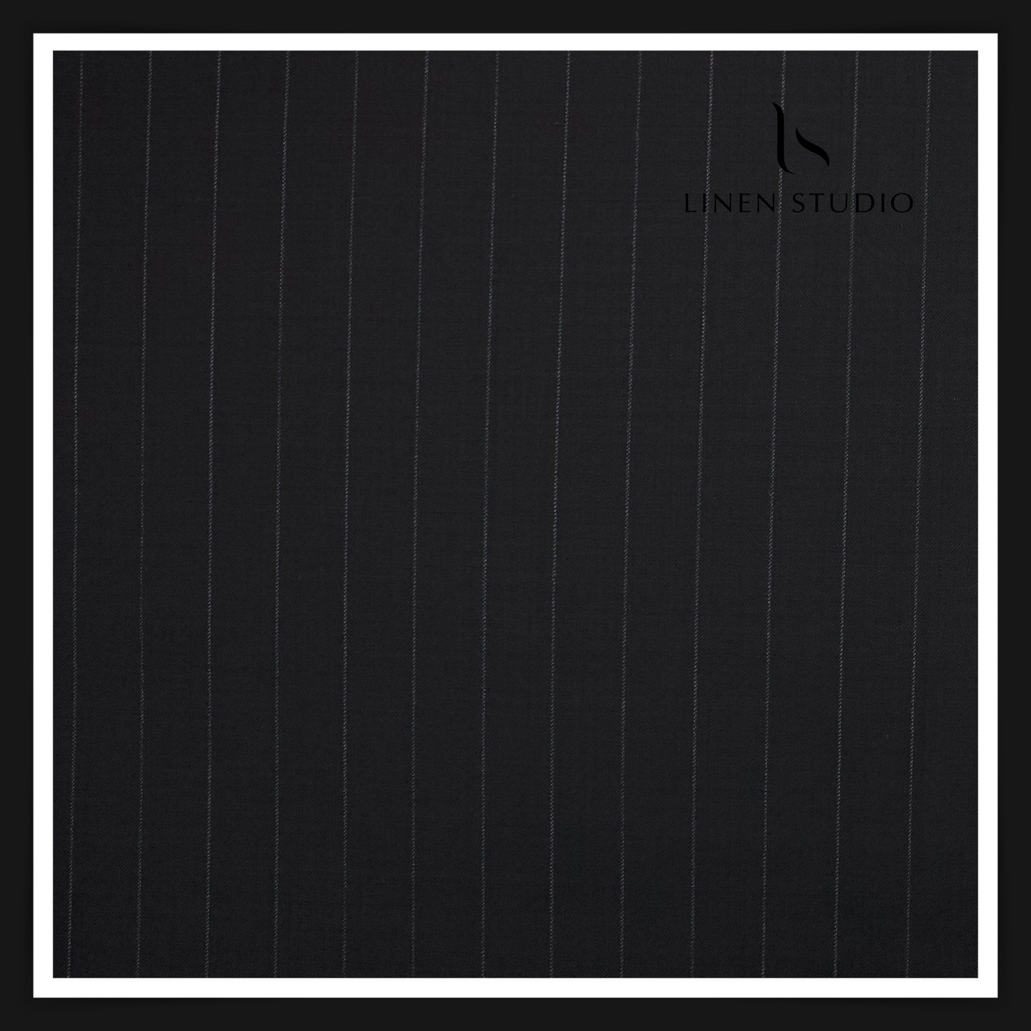 Super 150's Australian Merino Wool by Vercelli - Charcoal Grey Very Subtle Checks (NEW)