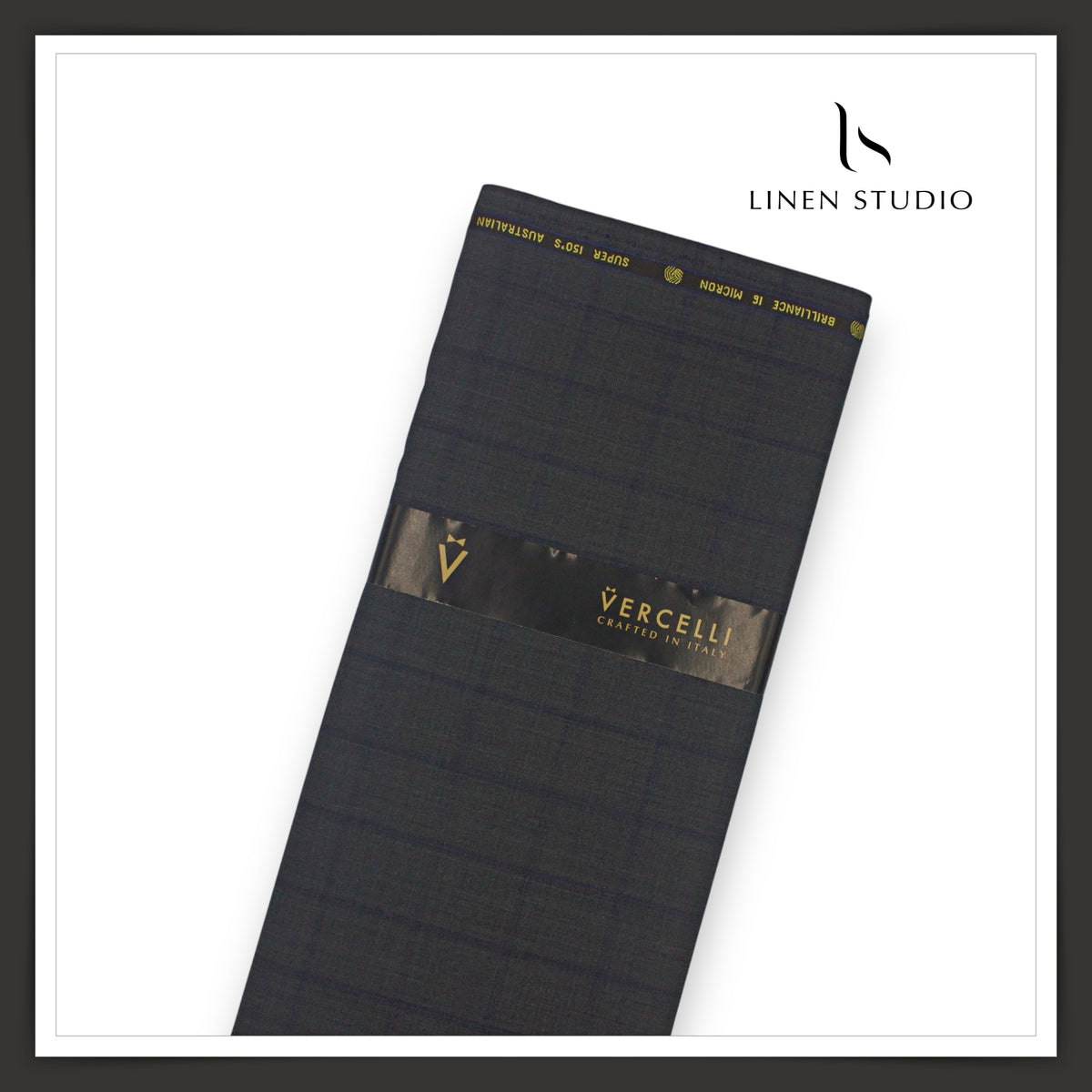 Vercelli Italy Brilliance 150's 70% Wool Rich Suiting - C037/1 (NEW) (Limited Stock)
