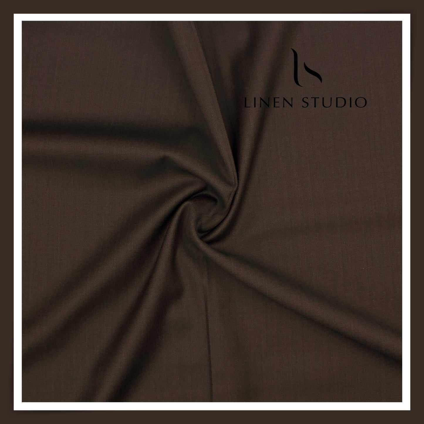 40 CM SUITING - 130'S AUSTRALIAN MERINO WOOL BY VERCELLI ITALY HERRINGBONE EB 105 (FLAT RATE)
