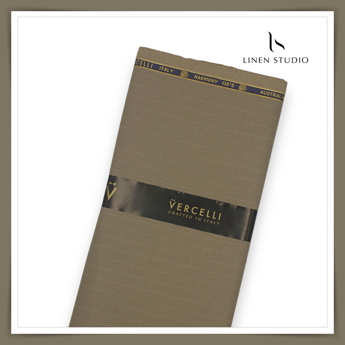 Vercelli Italy Harmony 130's 70% Wool Rich Suiting 916 - 2 (NEW)