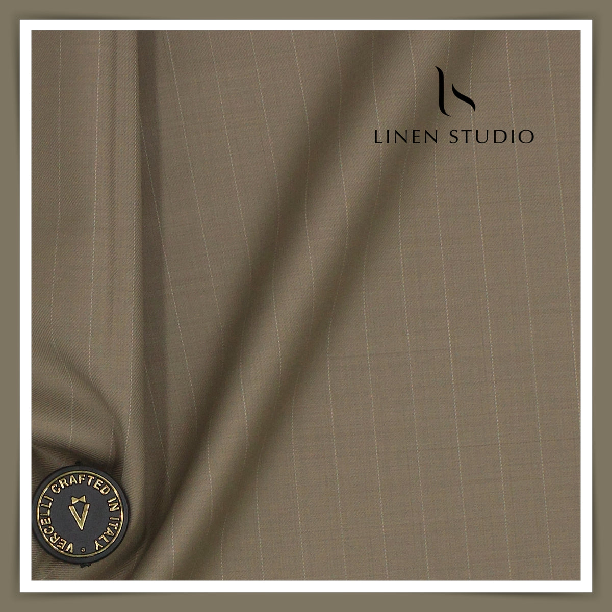 Vercelli Italy Harmony 130's 70% Wool Rich Suiting 916 - 2 (NEW)