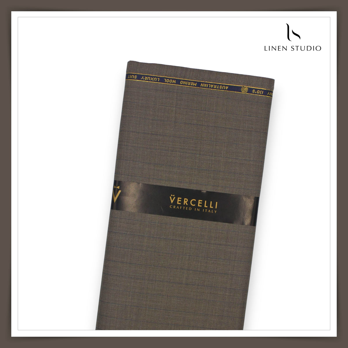Vercelli Italy Harmony 130's 70% Wool Rich Suiting 943 - 2 (NEW)
