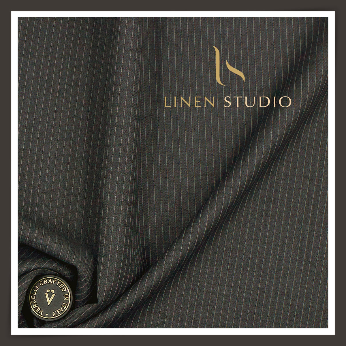 Vercelli Italy Lexus 120's 50% Wool Rich Suiting - H177/1 (NEW)