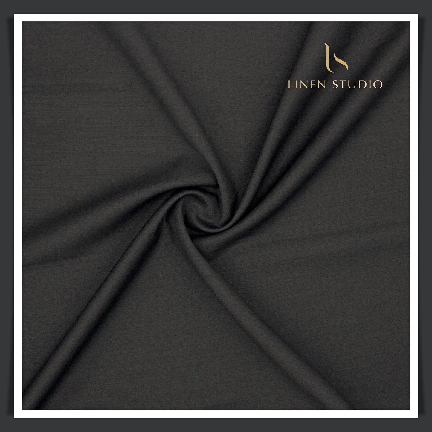Super 140's Australian Merino Wool by Vercelli - Charcoal Grey (Highest Selling)
