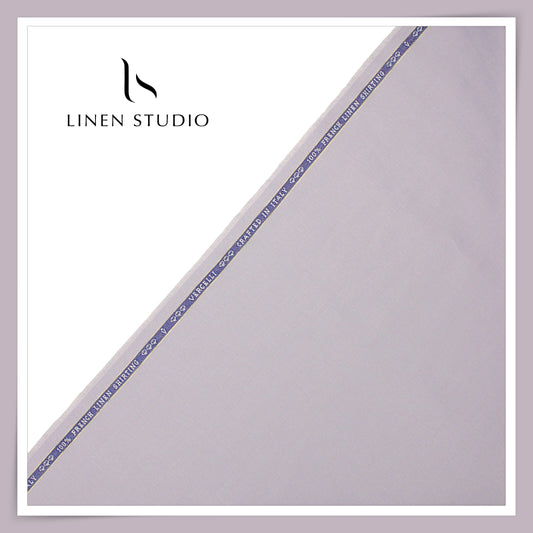 80 Lea French Linen Shirting by Vercelli Italy - London Lily (1st in India) (NEW)