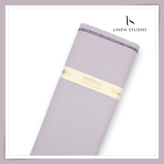 80 Lea French Linen Shirting by Vercelli Italy - London Lily (1st in India) (NEW)