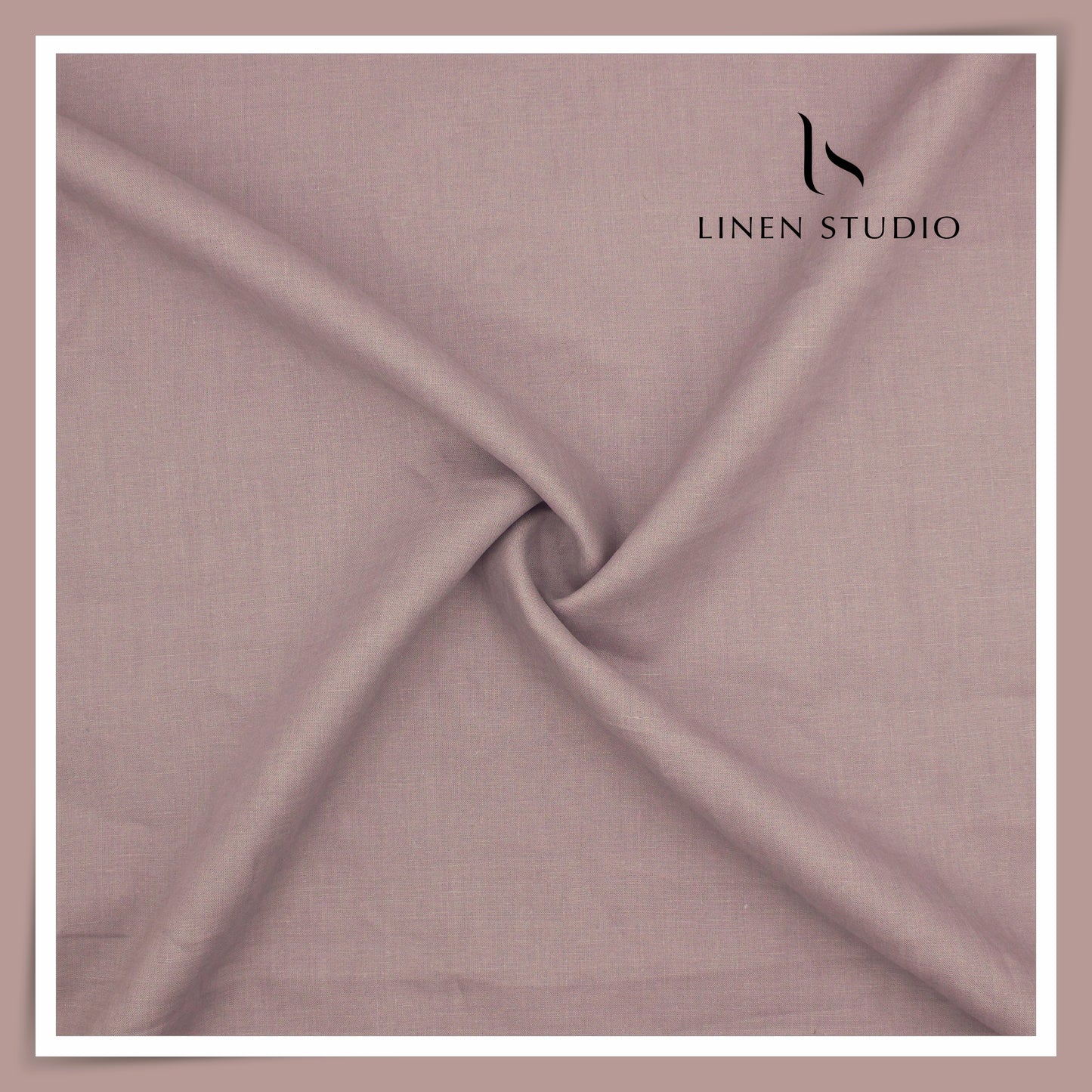 70 Lea Pure French Linen Shirting by Vercelli Italy - Purple Martini (NEW) (Limited Stock)