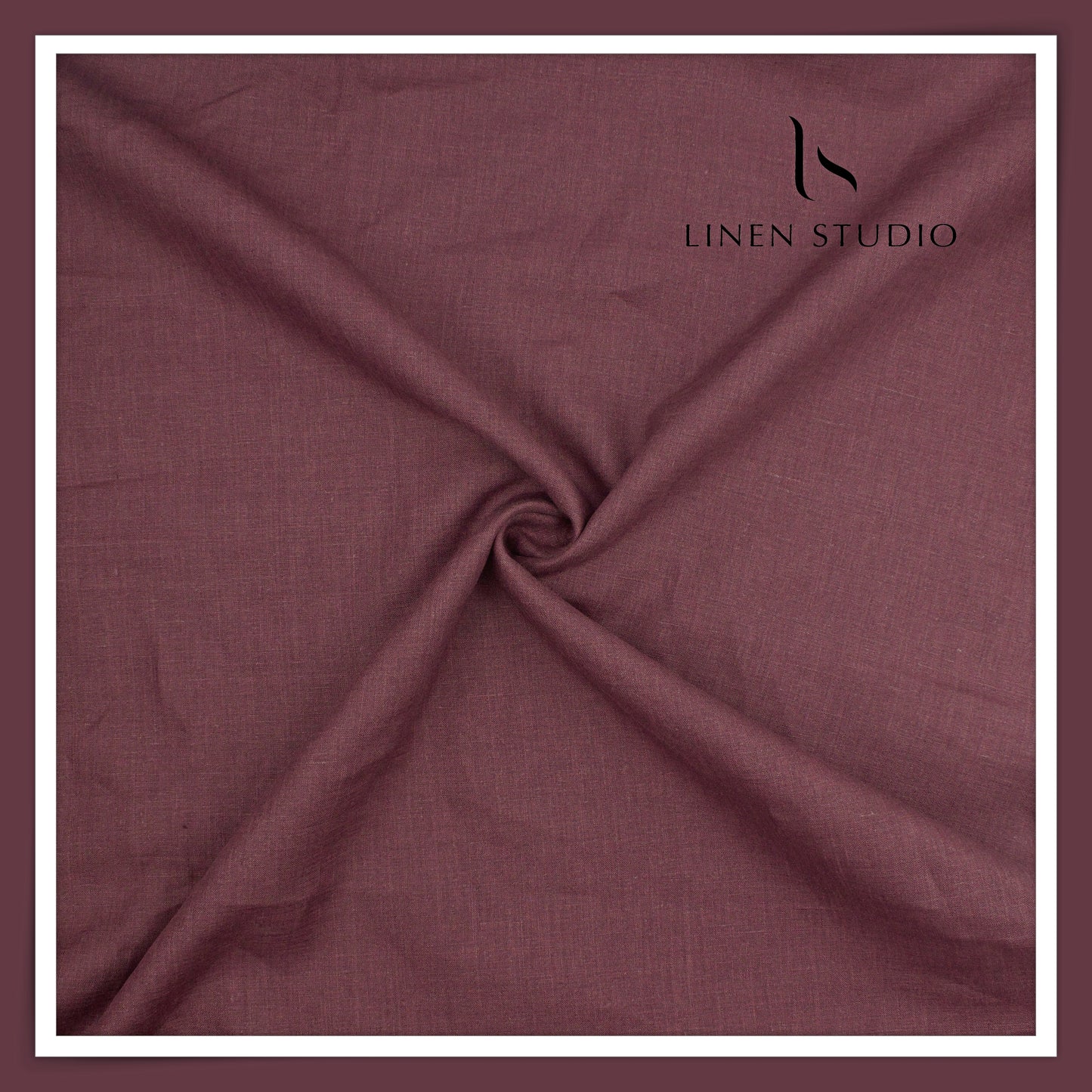 70 Lea Pure French Linen Shirting by Vercelli Italy - Rosy Finch (NEW) (Limited Stock)