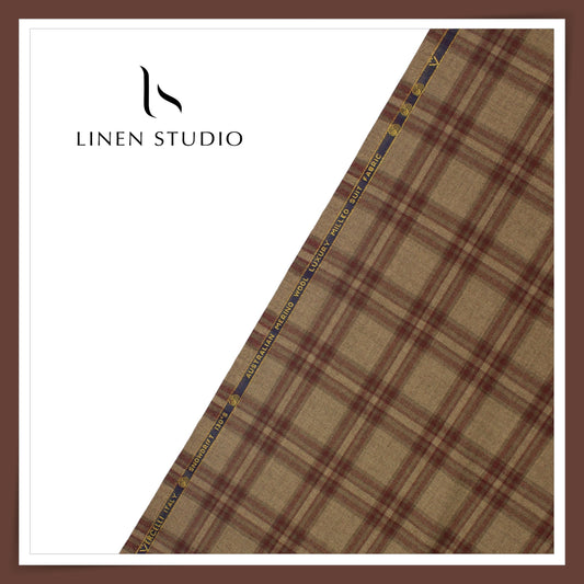 Vercelli Italy Snowdrift 130's 70% Wool Rich Milled Suiting -773/1 (NEW)
