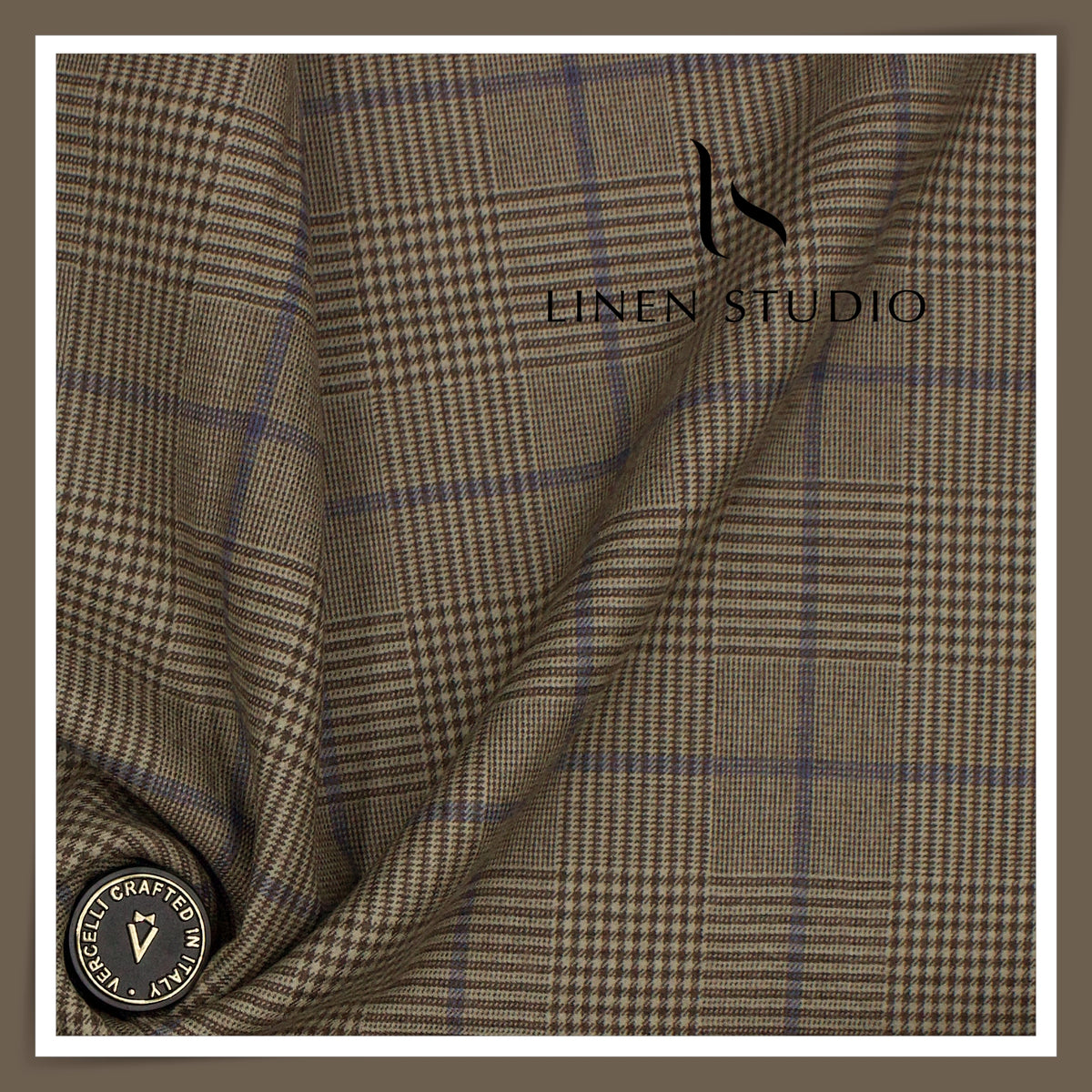 Vercelli Italy Snowdrift 130's 70% Wool Rich Milled Suiting -792/1 (NEW)