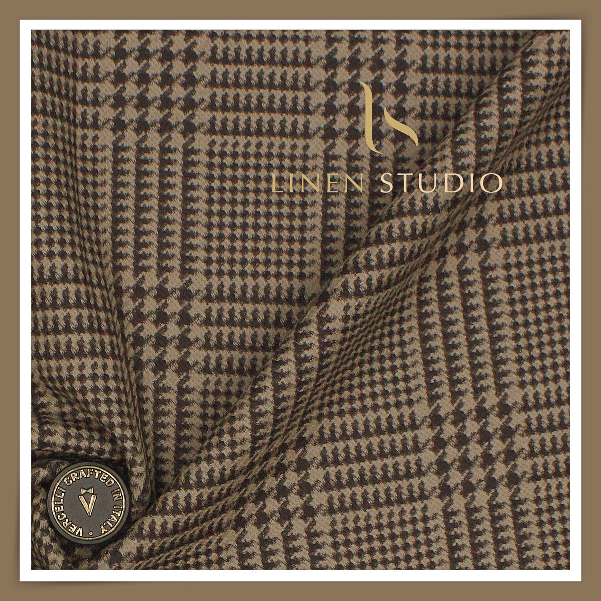Vercelli Italy Snowdrift 130's 70% Wool Rich Milled Suiting -797/1 (NEW)