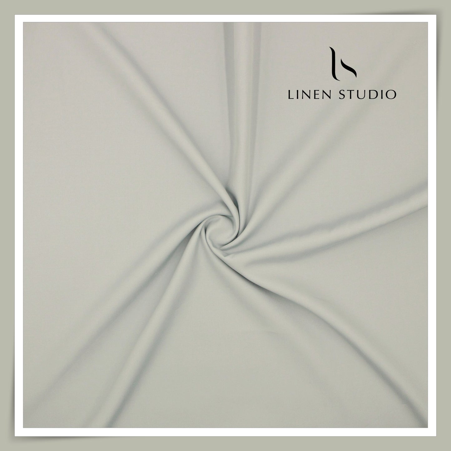 2/120's FINEST Supima Cotton Shirting by Vercelli Italy - Misty Cloud (NEW)