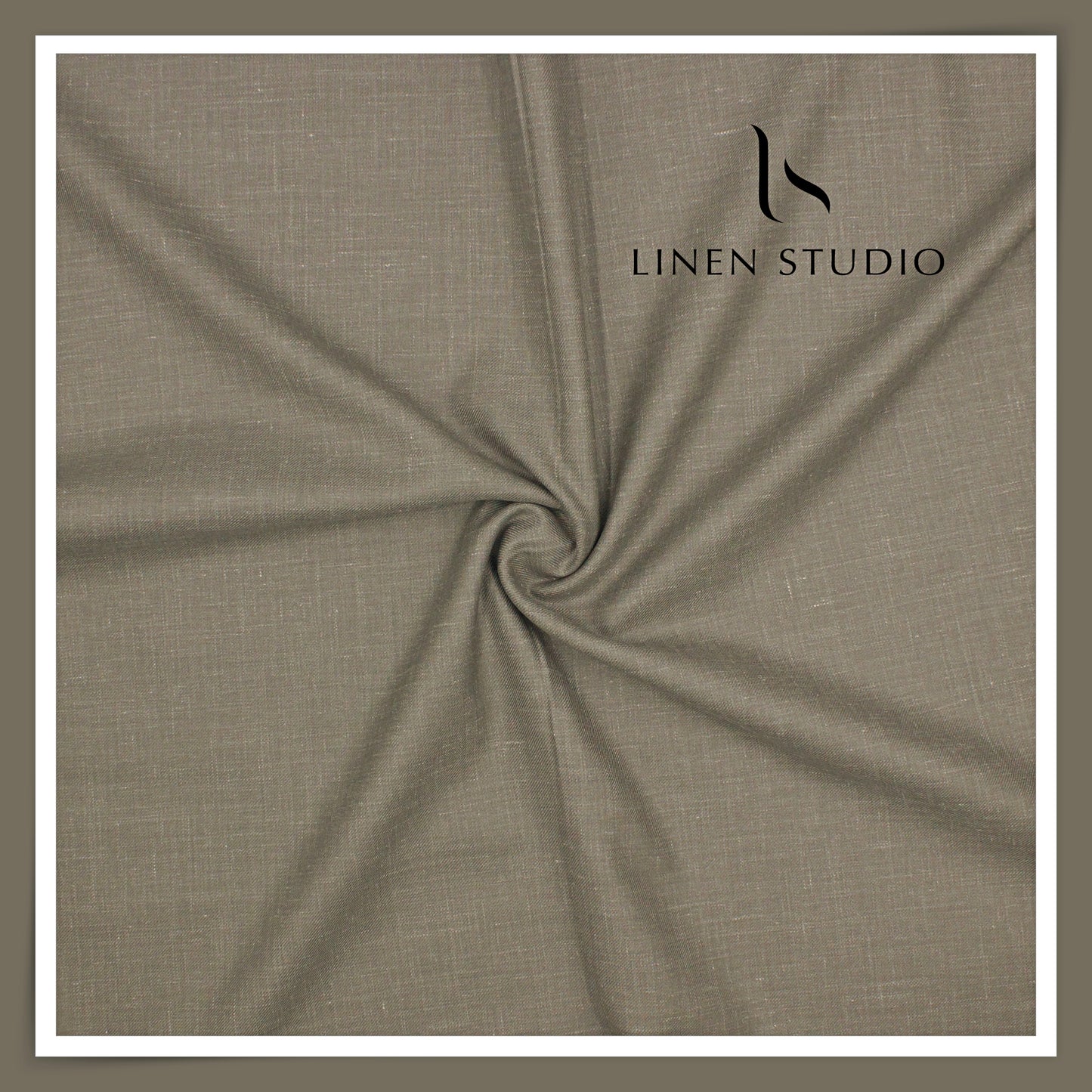 140's Merino Wool / Linen / Silk by Vercelli Italy - Plasma Grey (NEW)