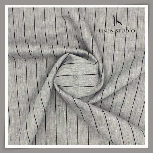 Raymonds Pure Linen Stripes - 01