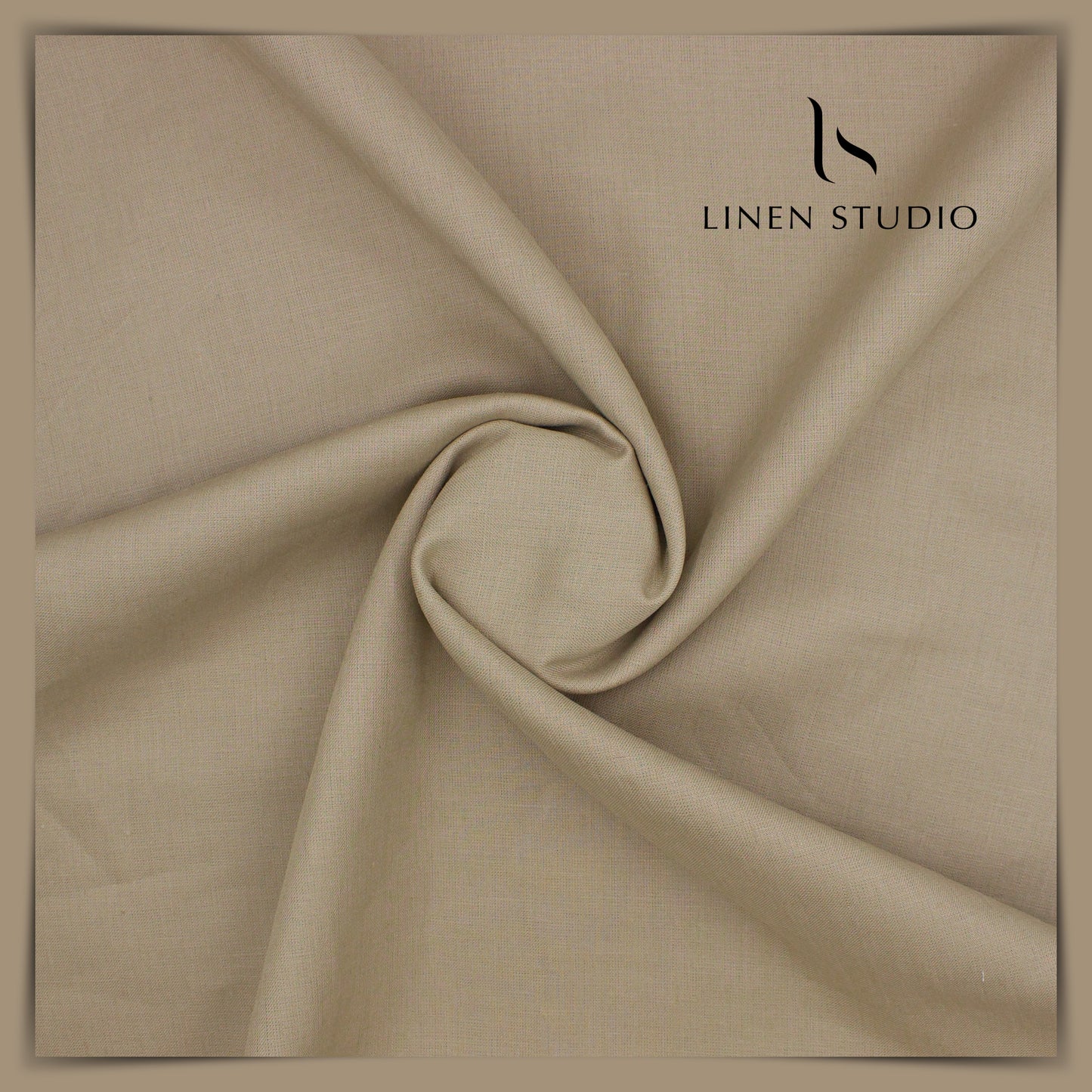 Burgoyne Single Tone Premium Suiting - Clay - Linen Studio