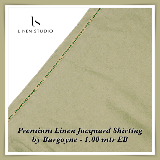 1.00 Mtr Shirting Fabric - END BIT (60%) - Linen Studio