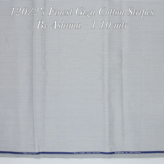 1.10 mtr Shirting Fabric - END BIT (50%) - Linen Studio