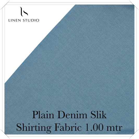 1.00 Mtr Shirting Fabric - END BIT (60%) - Linen Studio