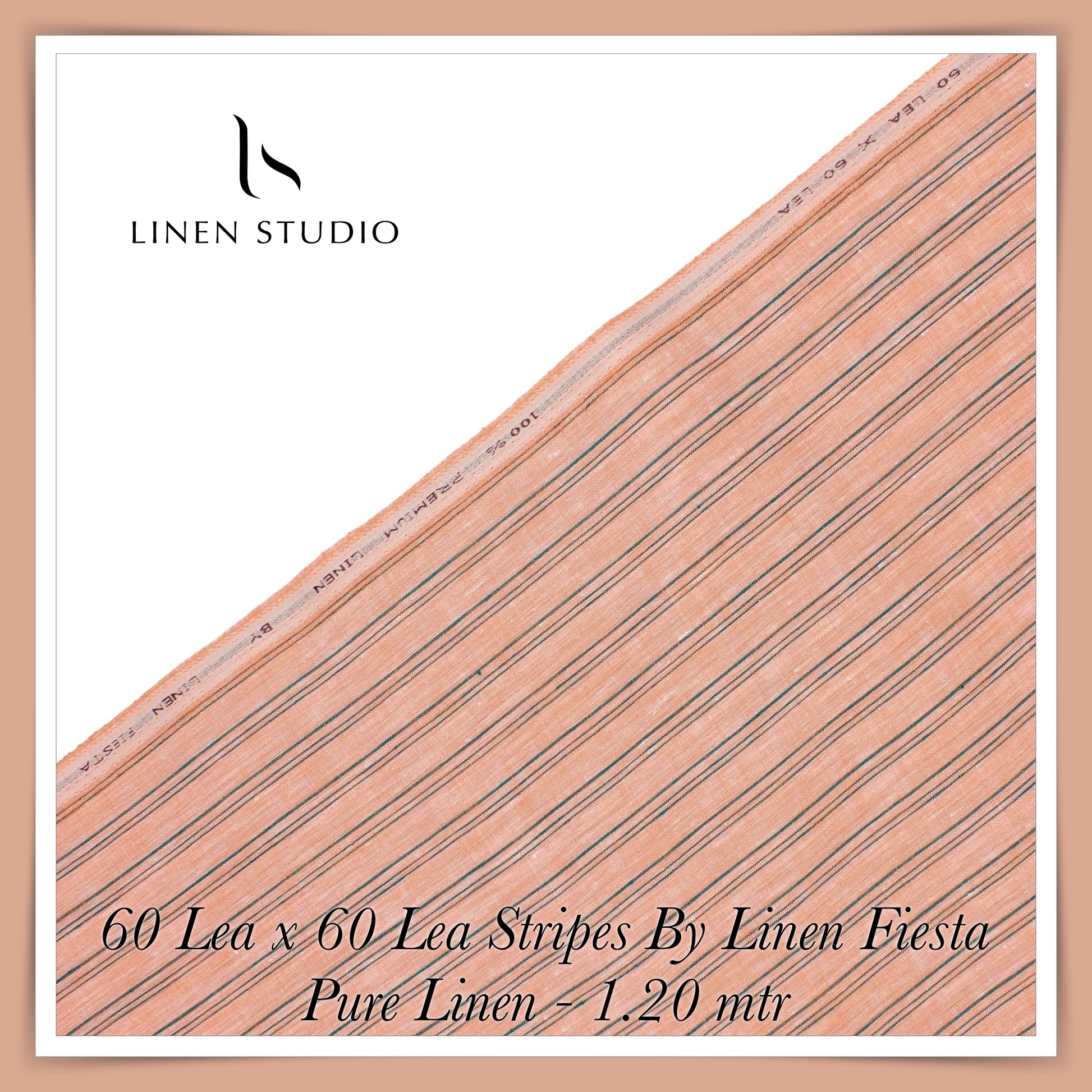 1.20 mtr Shirting Fabiric - END BIT (40%) - Linen Studio