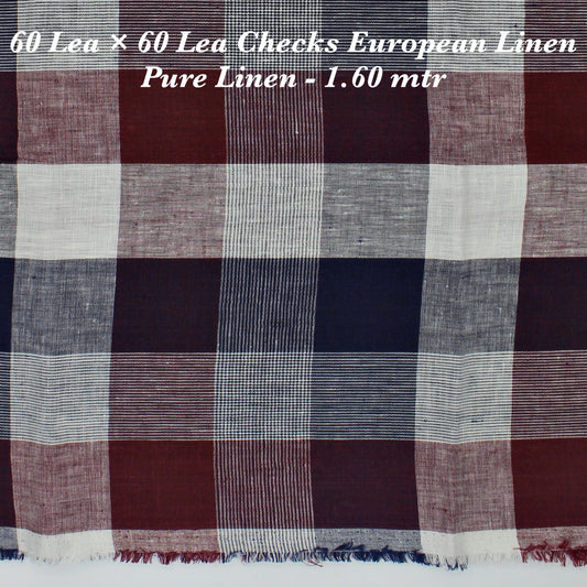 1.60 mtr 60 Lea Pure Linen - DISCOUNT BIT (45%)