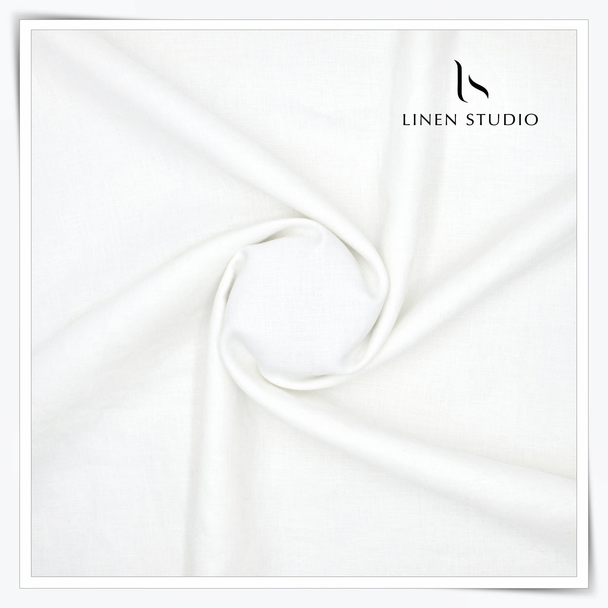 Linen Club 60 Lea Pure Linen Shirting W/O SEL - Bright White (30% SALE) (NEW) (Fastest Selling)