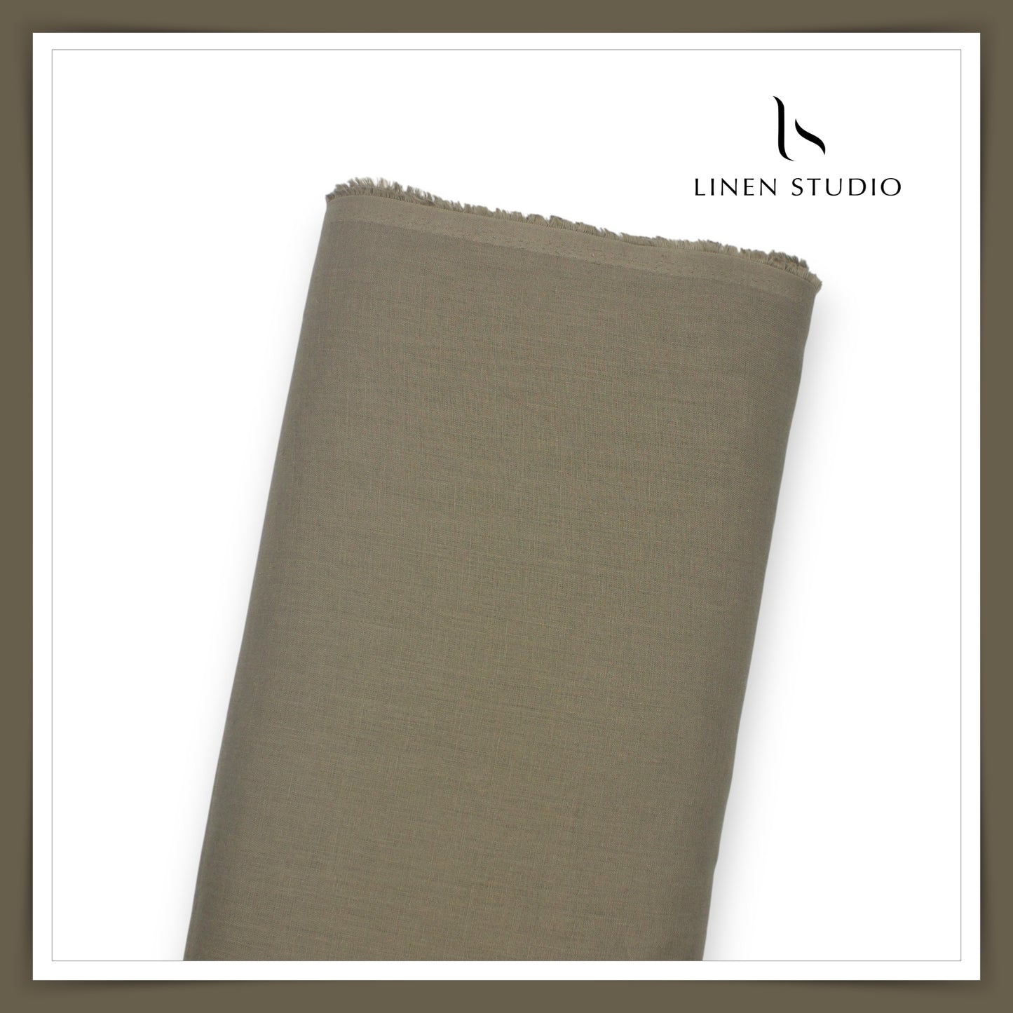 Linen Club 60 Lea Shirting W/O SEL - Taupe (50% SALE)