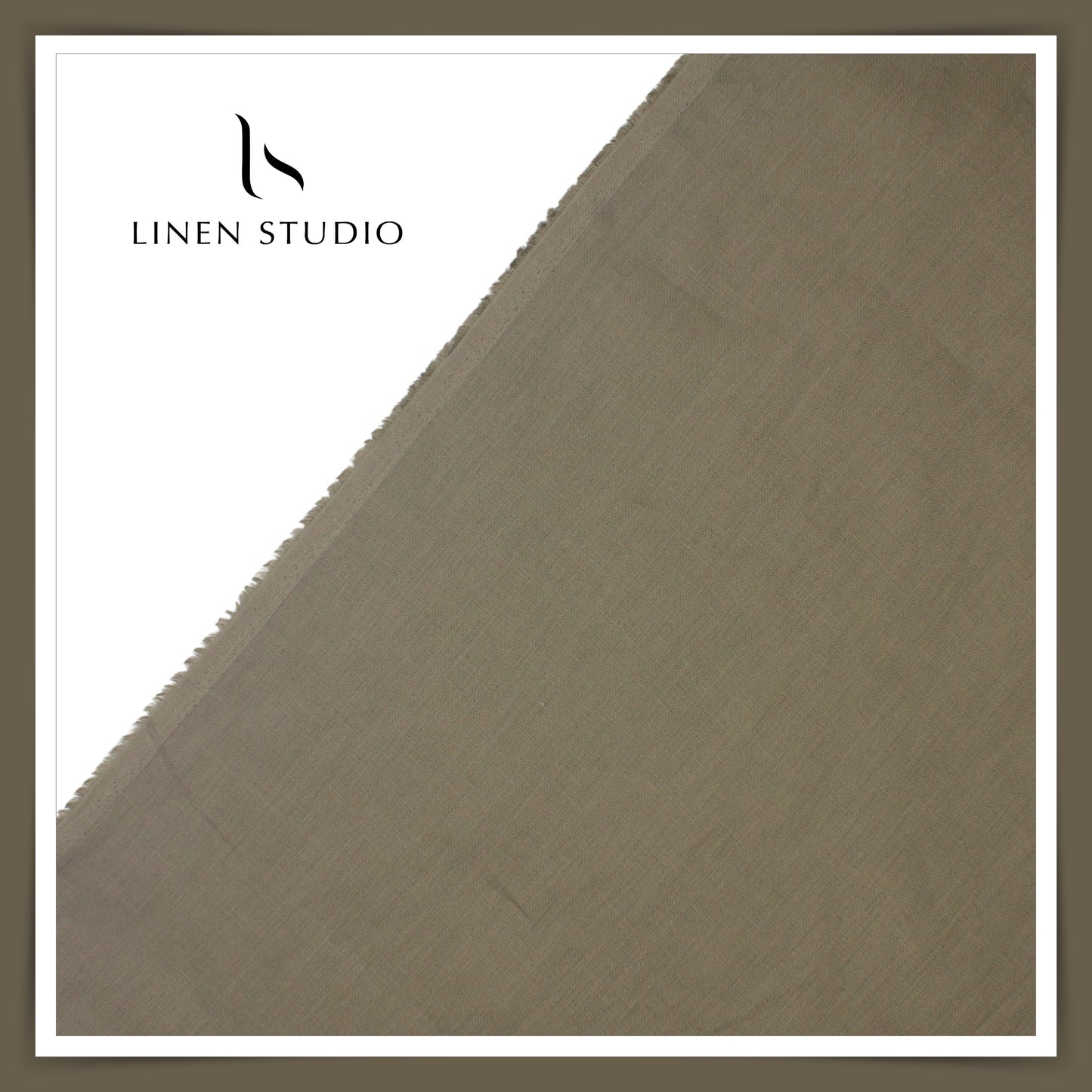 Linen Club 60 Lea Shirting W/O SEL - Taupe (50% SALE)