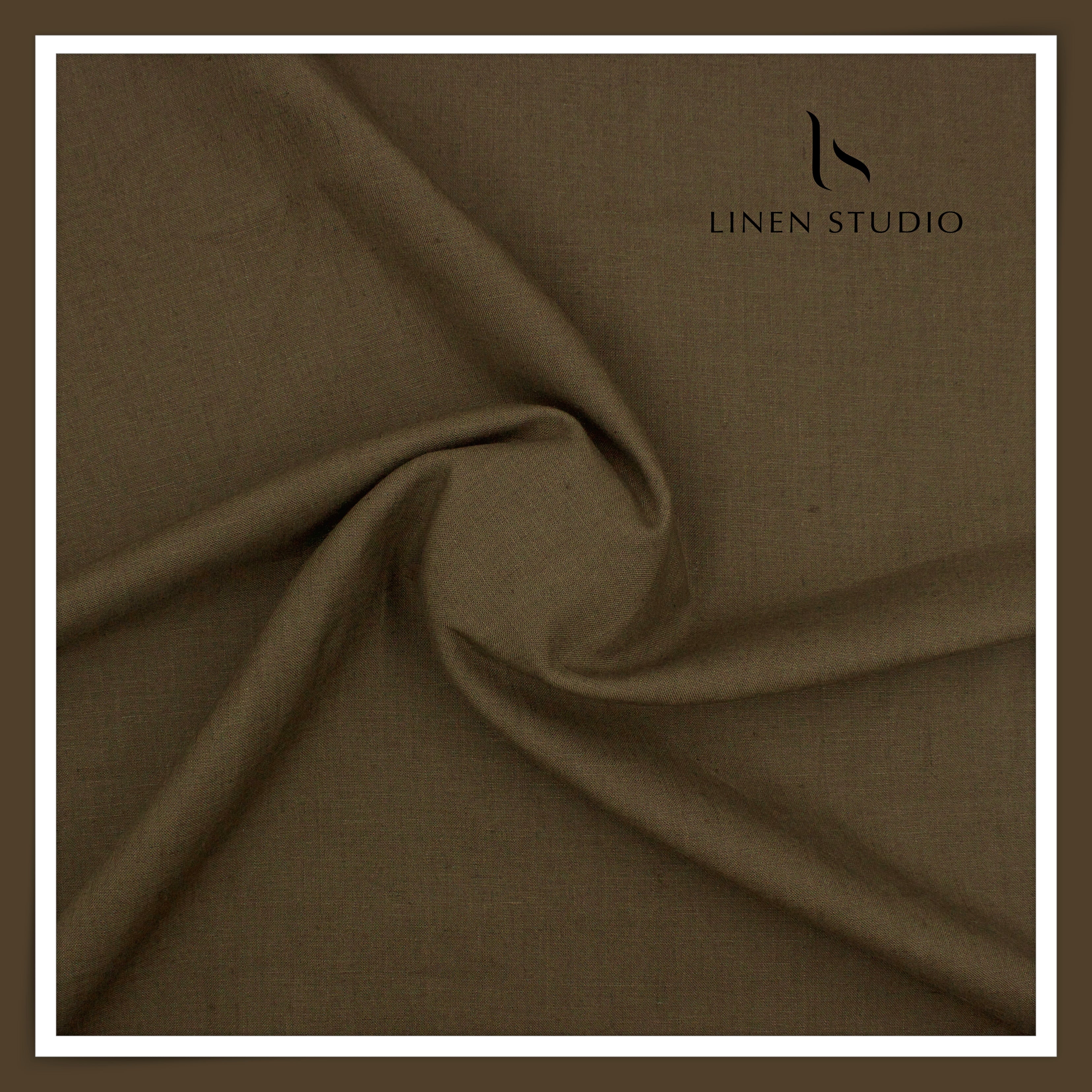 Linen Club 40 Lea Pure Linen Suiting W/O SEL - Irish Coffee (30% SALE ...