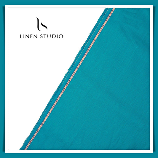 Tessuti Italy 60 Lea Shirting - Ivy Blue (Fastest Selling)