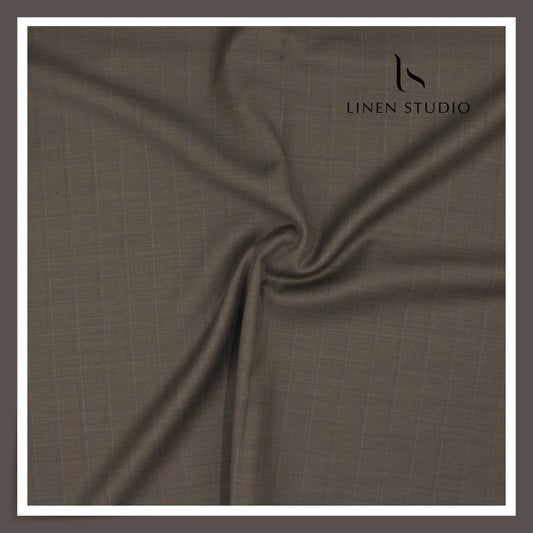 1.10 MTR SUITING - 130'S AUSTRALIAN MERINO WOOL BY VERCELLI ITALY EB 104 (FLAT RATE)