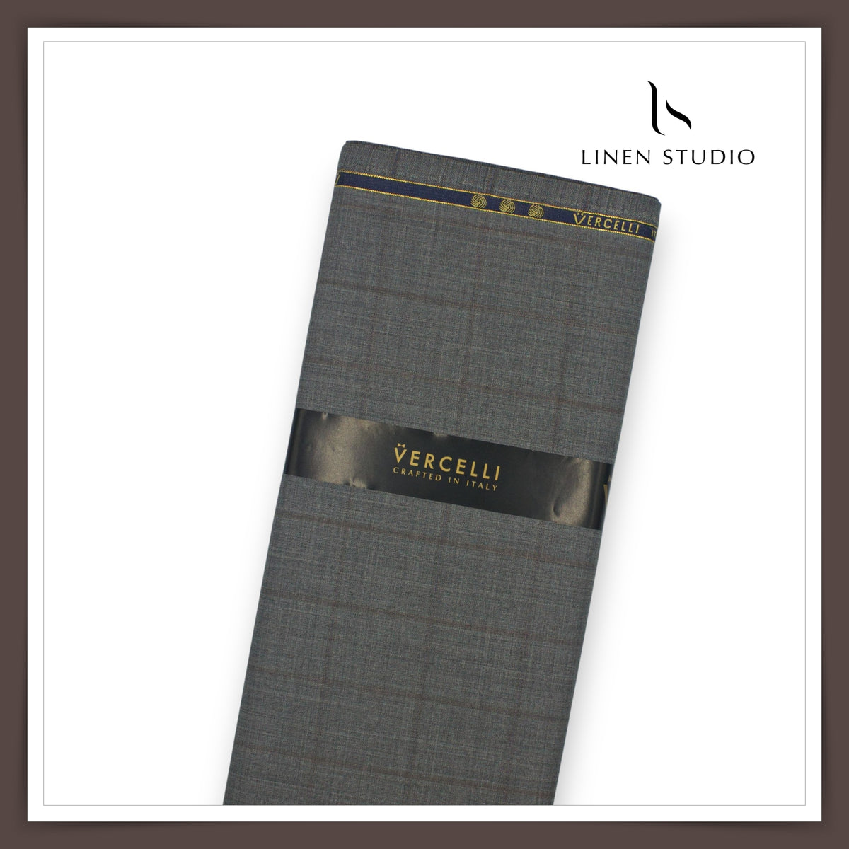Vercelli Italy Harmony 130's 70% Wool Rich Suiting 941 - 1 (NEW)