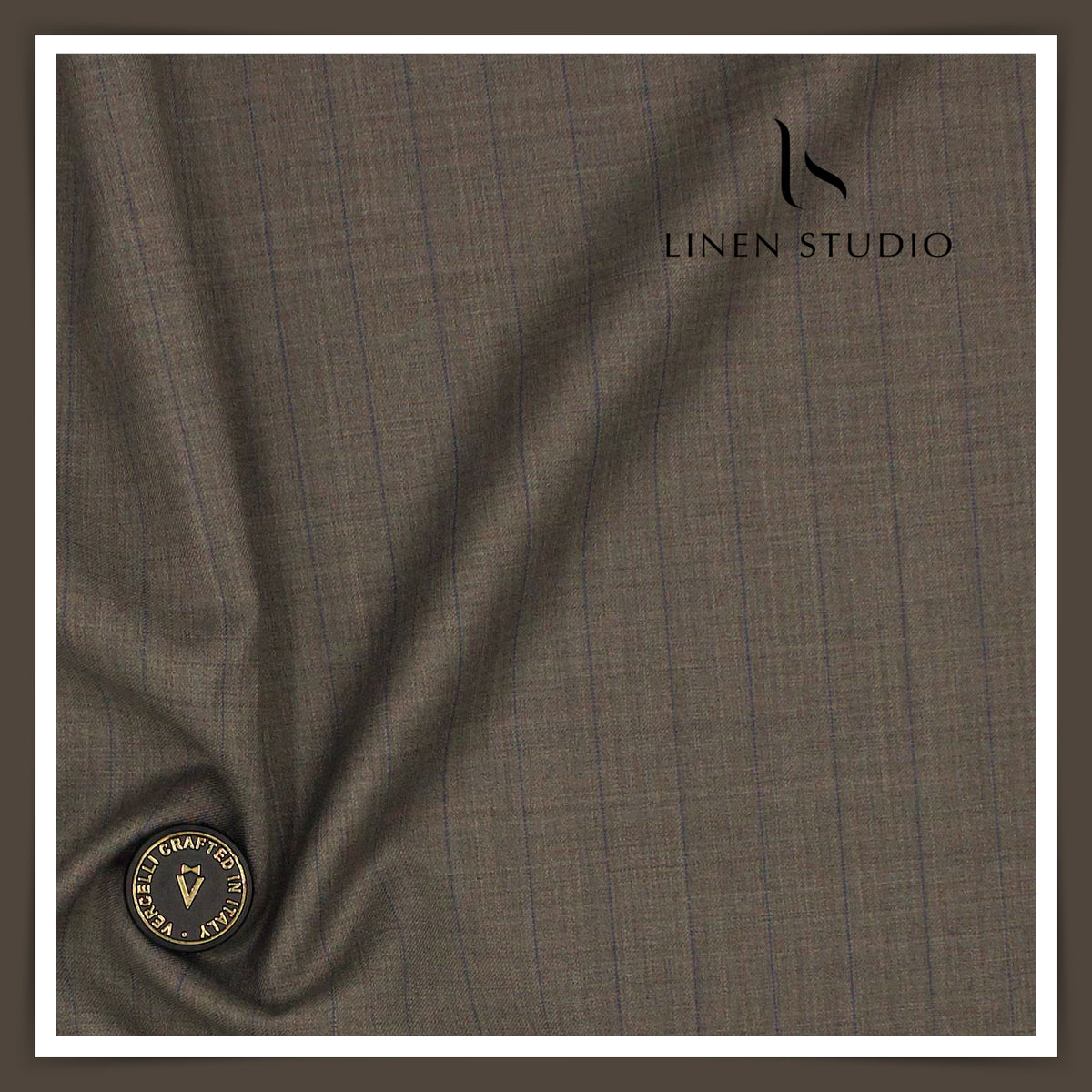 Vercelli Italy Harmony 130's 70% Wool Rich Suiting 943 - 2 (NEW)