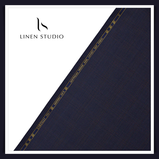 90 CM SUITING - 130'S AUSTRALIAN MERINO WOOL BY VERCELI ITALY EB 108 (FLAT RATE)