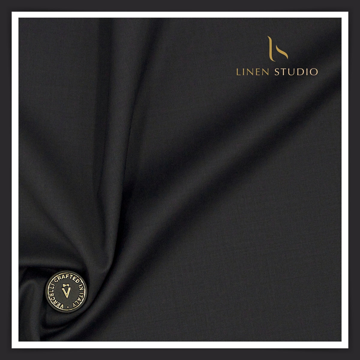 Vercelli Italy Latino Stretch 120's 50% Wool Rich Suiting 104 –37 (NEW)