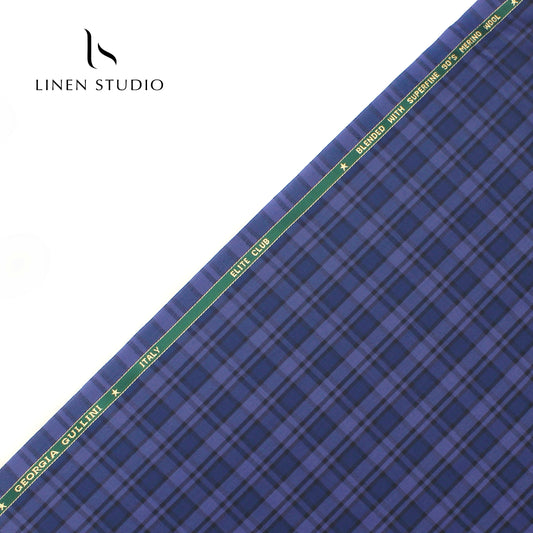 90's Merino Wool Suiting - Georgia Gullini - Linen Studio